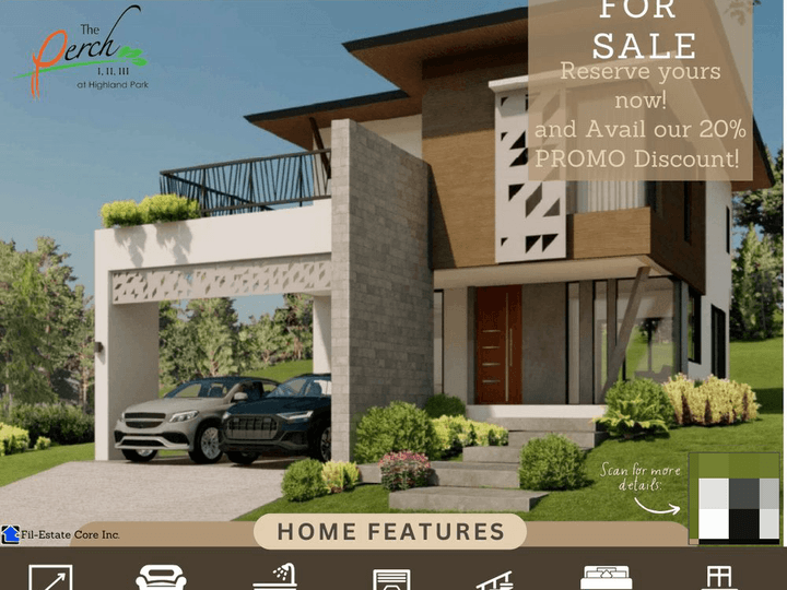 H&L The CASCADE VIEW, Uphill Model P28M, The PERCH HIGHLANDS, SVE ANTIPOLO (RFO)