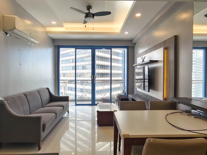 2BR Fully-Furnished Corner Unit at Three Central, Makati