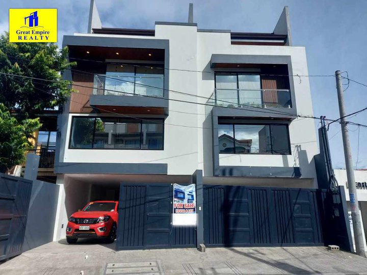 5-bedroom 4 Storey Townhouse For Sale in Teachers Village, Quezon City