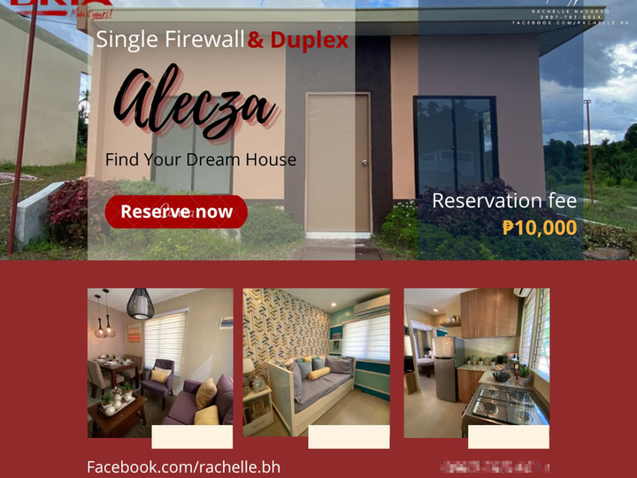 Discounted 2-bedroom Duplex / Twin House For Sale in Balayan Batangas