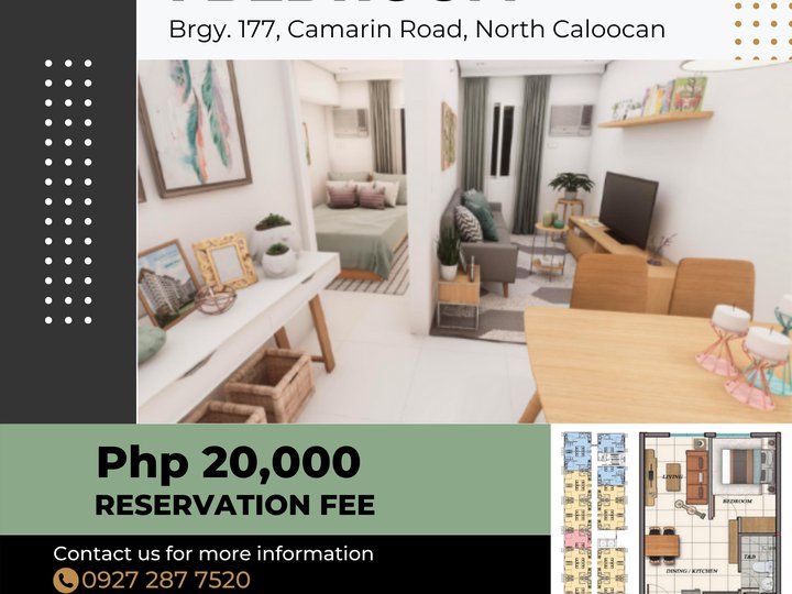 For Sale! 1 BEDROOM Unit in Camella Manors Caloocan