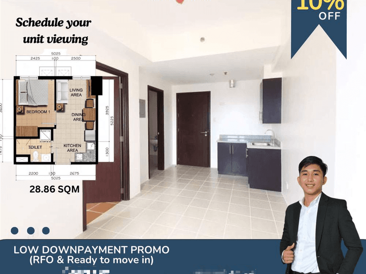 1 BEDROOM RENT TO OWN CONDO(RFO) IN COVENT GARDEN STA. MESA MANILA NEAR U-BELT