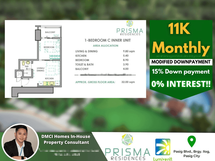 Pre Selling in Pasig by DMCI Homes Prisma Residences [Condo 🏙️