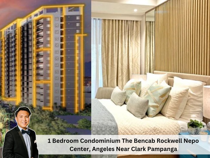 1-Bedroom Condominium The BenCab Rockwell Nepo Center Angeles near Clark Pampanga