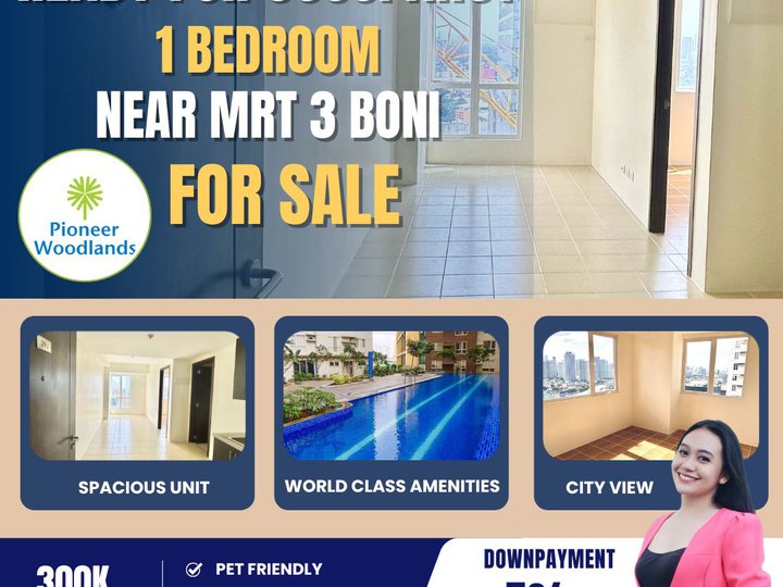 FOR SALE Ready For Occupancy 1-bedroom Condo In Pioneer St. Mandaluyong