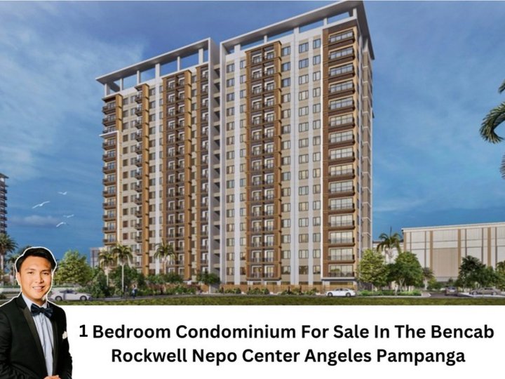 1 Bedroom Condominium For Sale In The Bencab Rockwell Nepo Center Angeles Pampanga