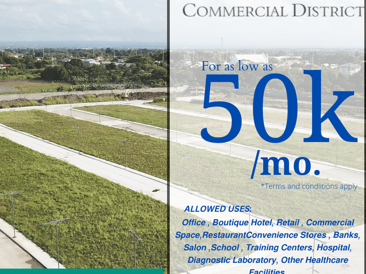 FOR SALE COMMERCIAL LOT AT MAPLE GROVE (MEGAWORLD TOWNSHIP IN CAVITE)