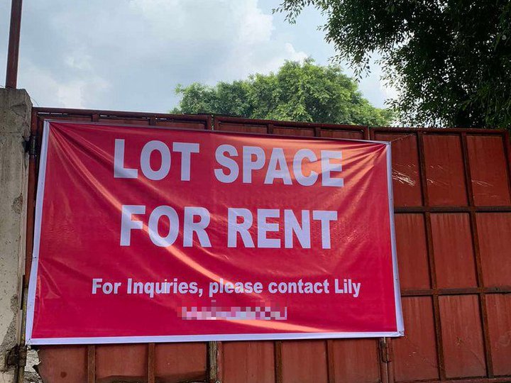 LOT SPACE FOR RENT