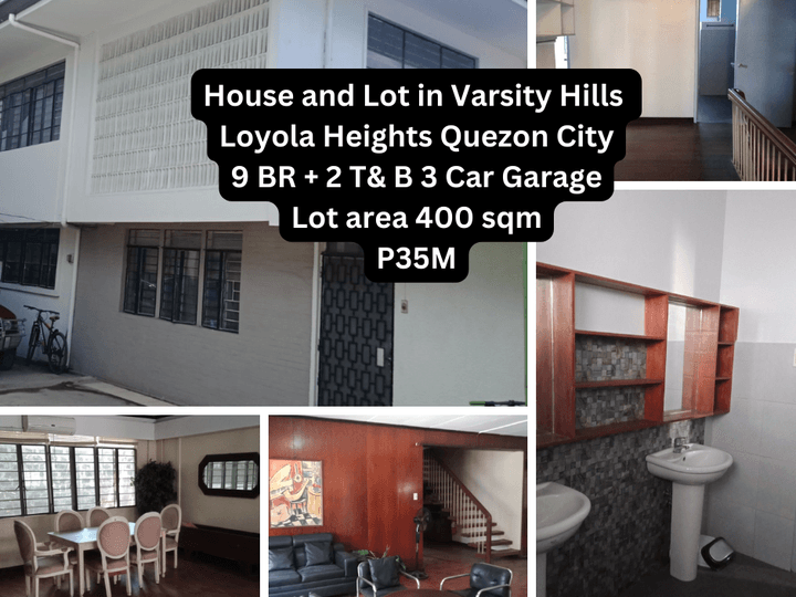 Varsity Hills Loyola Heights House and Lot For Sale
