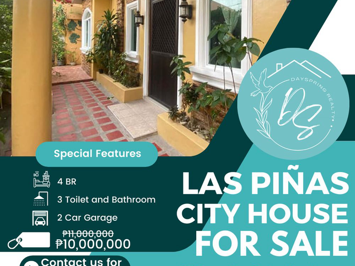 2 Storey House For Sale in Las Pinas City