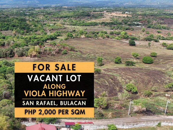 San Rafael, F. Viola Highway, Bulacan Vacant lot for SALE