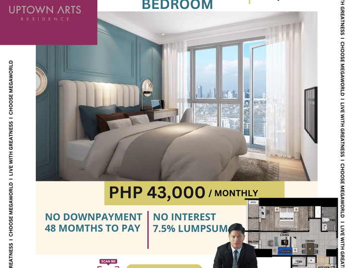 PRE SELLING EXECUTIVE ONE BEDROOM UNIT IN UPTOWN BGC