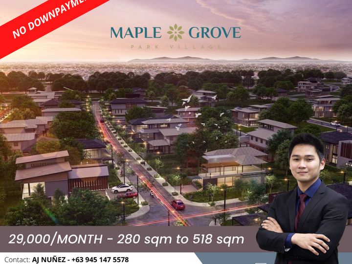 280 sqm ultra high end lot in Maple Grove General Trias Cavite