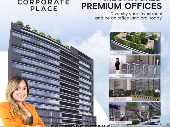 One Corporate Place Pre-selling Office Space| Megaworld Premier Office