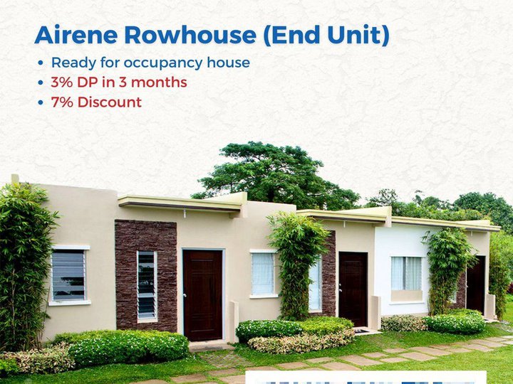 1-bedroom Rowhouse For Sale in Tarlac City Tarlac