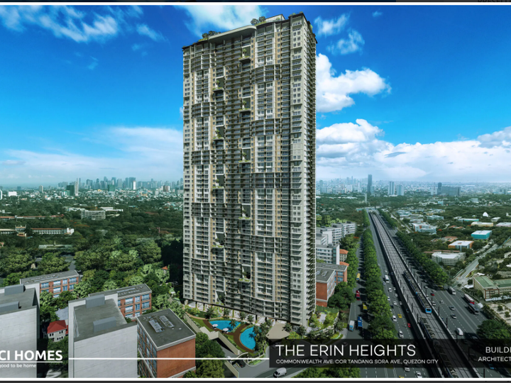 17K MONTHLY PRESELLING 2-bedroom Condo Quezon City - ERIN by DMCI