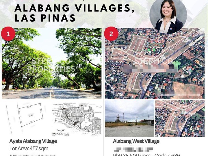 Prime Lot in Ayala Alabang Village, for Sale, West, Merville Park, Muntinlupa, Paranaque, BF Homes