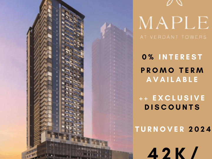 1-Bedroom Unit | Maple at Ortigas East Pasig City