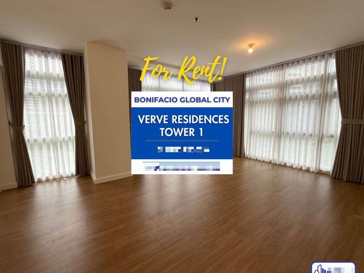 FOR RENT | BGC Urban Villa at Verve Residences Tower 1
