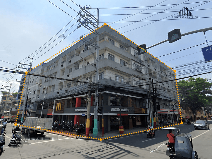 Income generating 5 Storey Prime Commercial /residential CORNER LOT in Manila City