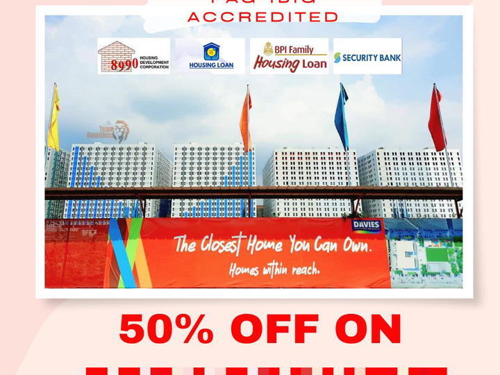 50% Off on Downpayment - Ready for Occupancy in Pasig City