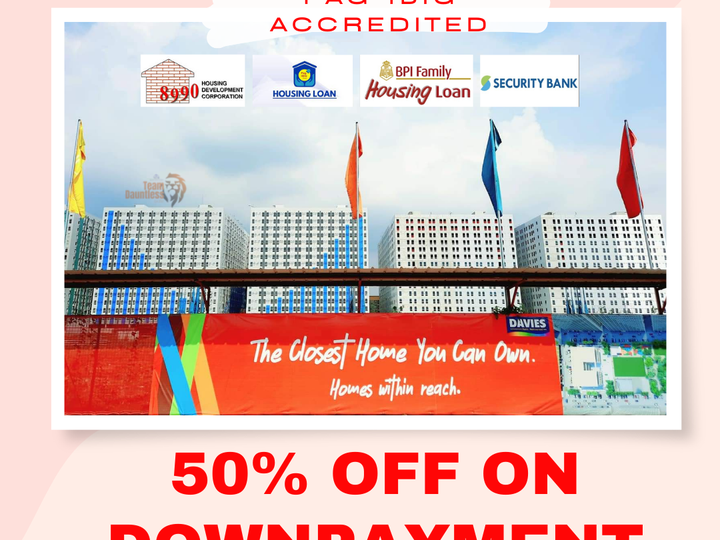 50% Off on Downpayment - Ready for Occupancy in Pasig City