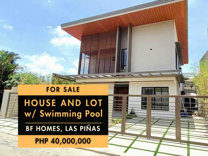 BF Homes, Las Pinas City Brand New House and Lot for Sale W/ Swimming Pool