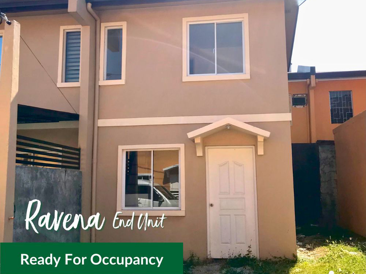 RFO Ravena 2BR Townhouse end unit in Camella Baliwag Bulacan