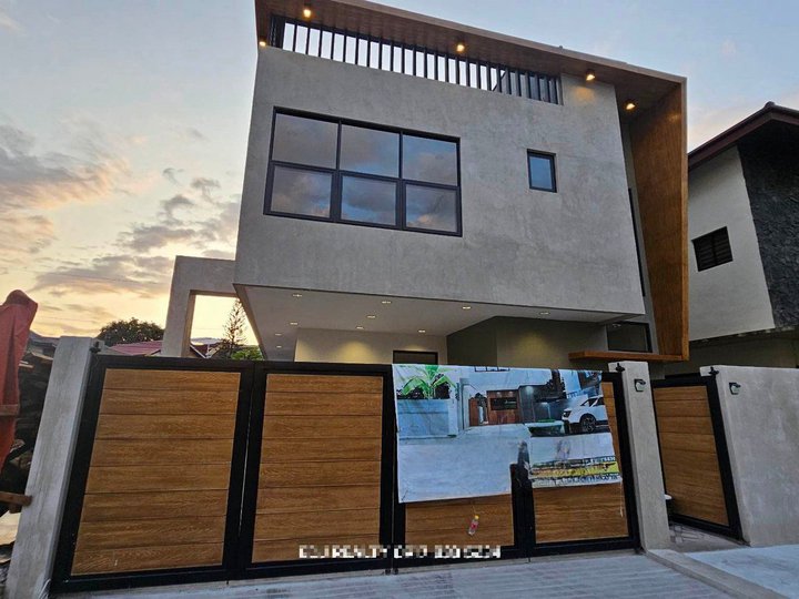 Modern Contemporary Single House & Lot with Roof deck in Antipolo