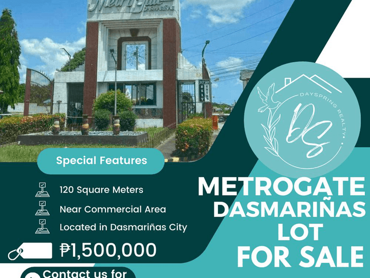 Lot for Sale in Metrogate, Dasmarinas City