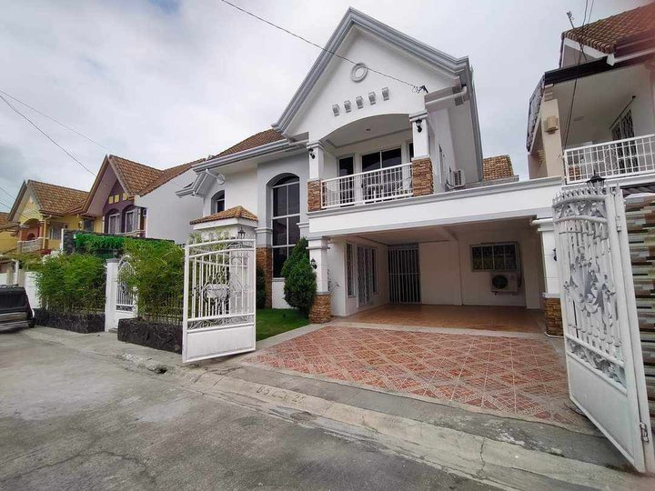 4-bedroom House and Lot with Pool For Rent in Mabalacat Pampanga