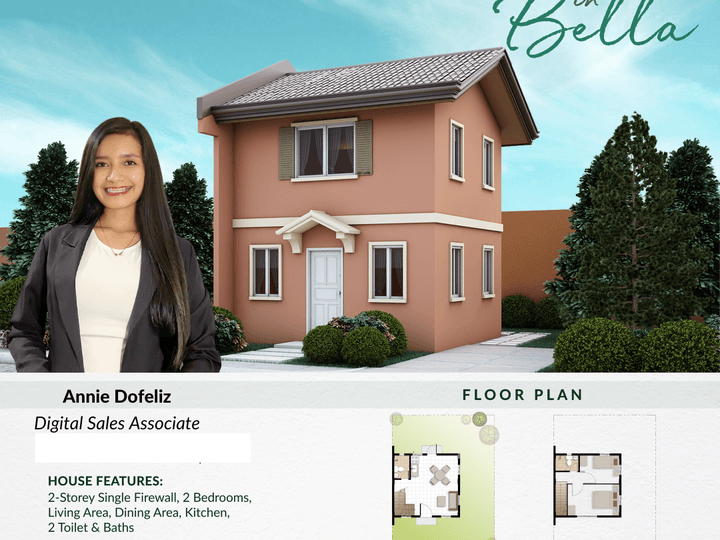 BELLA 2-BR HOUSE AND LOT FOR SALE IN DUMAGUETE CITY