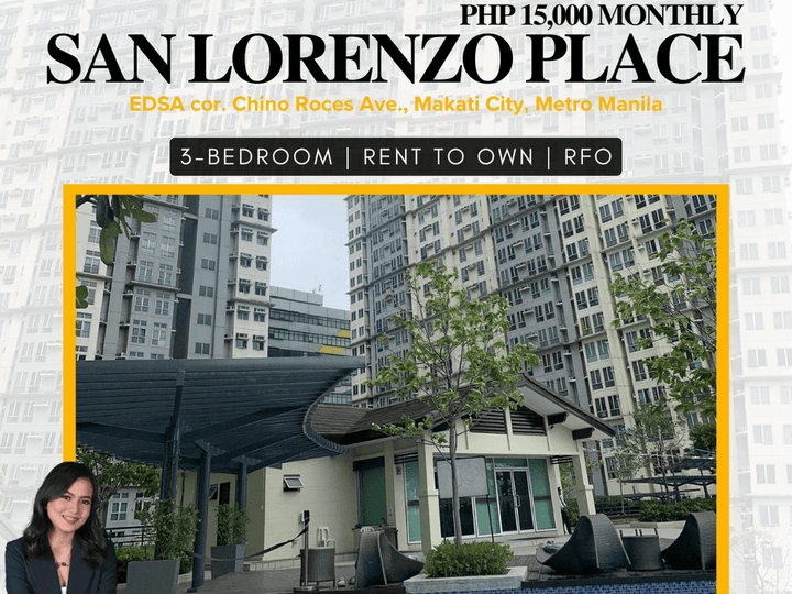 3BR RENT TO OWN CONDO IN MAKATI ALONG EDSA