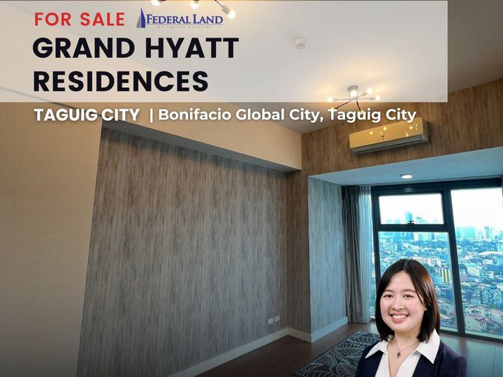 FOR SALE: BGC Grand Hyatt Residences 2BR Condo Unit in Taguig - West East Gallery Place