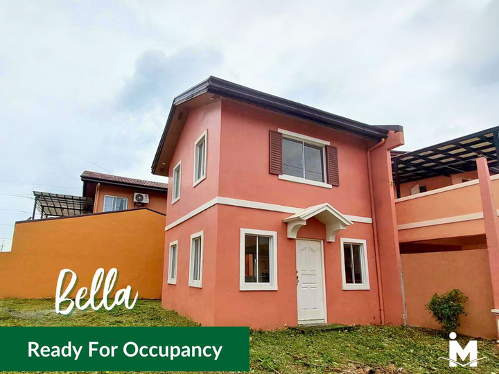Bella Corner lot 2BR RFO House for sale in Camella Baliwag Bulacan