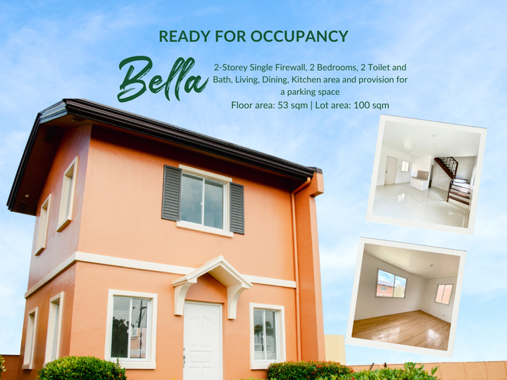 2BR READY FOR OCCUPANCY HOUSE AND LOT IN SILANG CAVITE