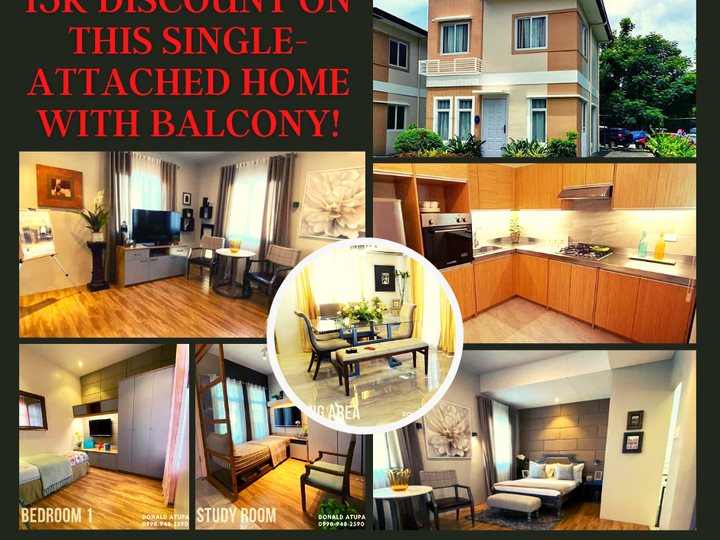 15K Discount For the First Lucky 7 Buyers On This Spacious Home!!!