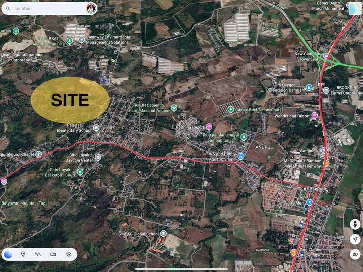 RUSH SALE MANGO FARM IN BAMBAN TARLAC UPHILL WITH OVERLOOKING VIEW NEAR NEW CLARK CITY