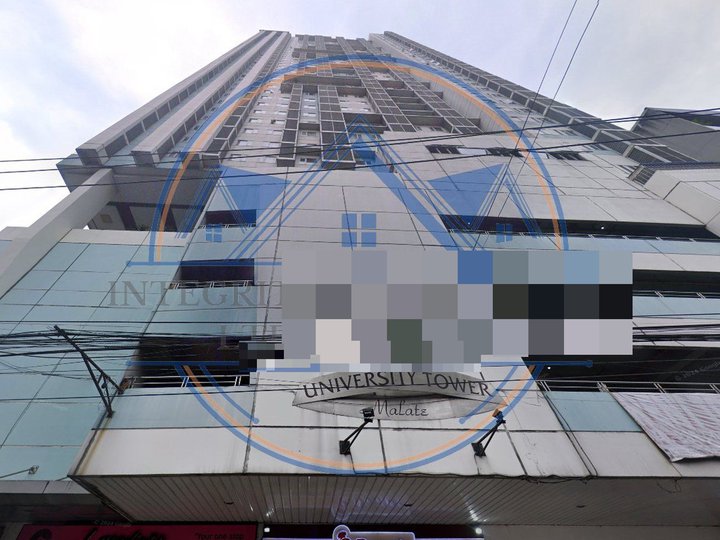 Foreclosed 45.50 sqm 2-bedroom Residential Condo For Sale in University Tower Malate
