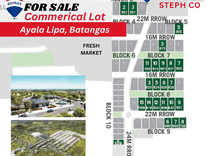 For Sale Commercial Lot, Lipa: 815 sqm, Commercial Lot - Premium Lot