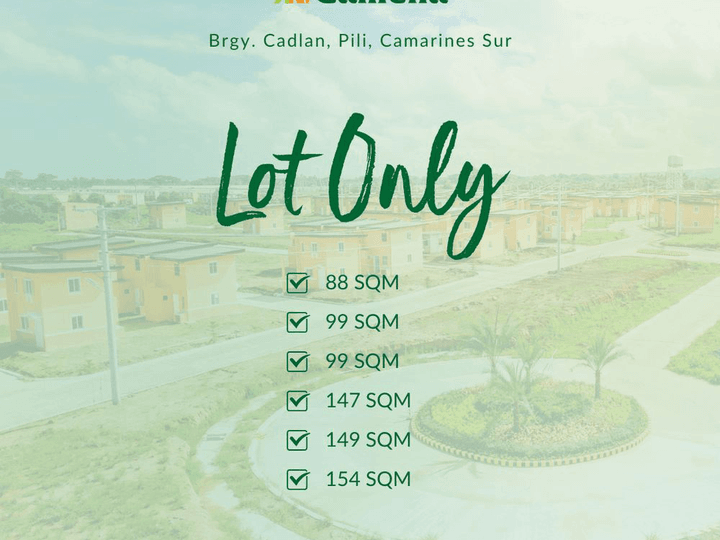99 sqm Residential Lot For Sale in Pili Camarines Sur