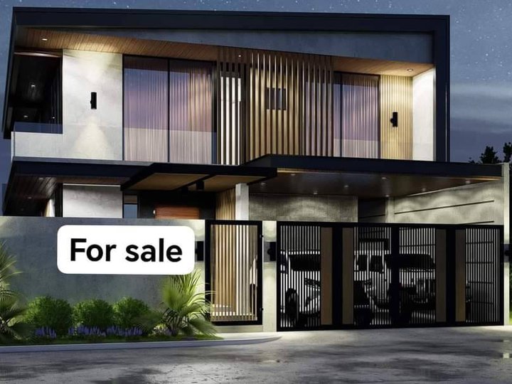 FOR SALE MODERN TWO STOREY HOUSE WITH POOL IN PAMPANGA NEAR SM TELABASTAGAN