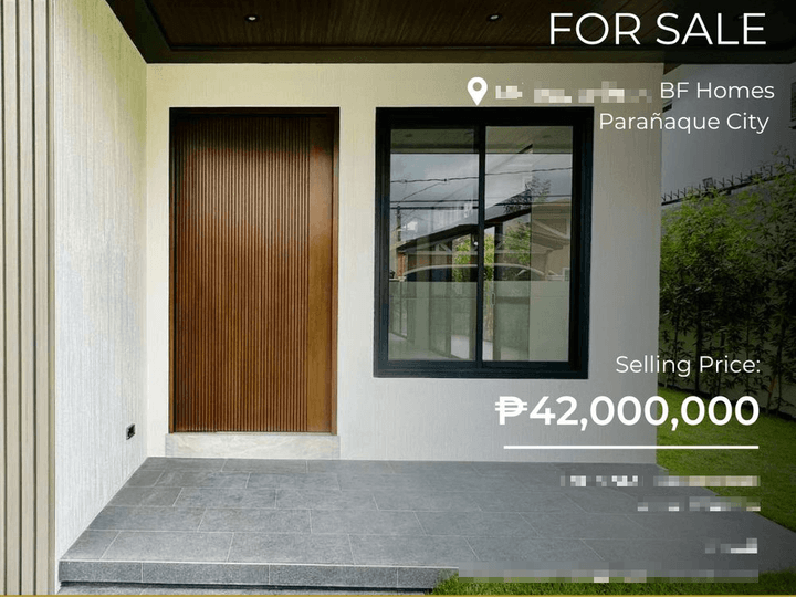 For Sale: Brand New Modern Home in BF Bayanihan, BF Homes Paranaque!