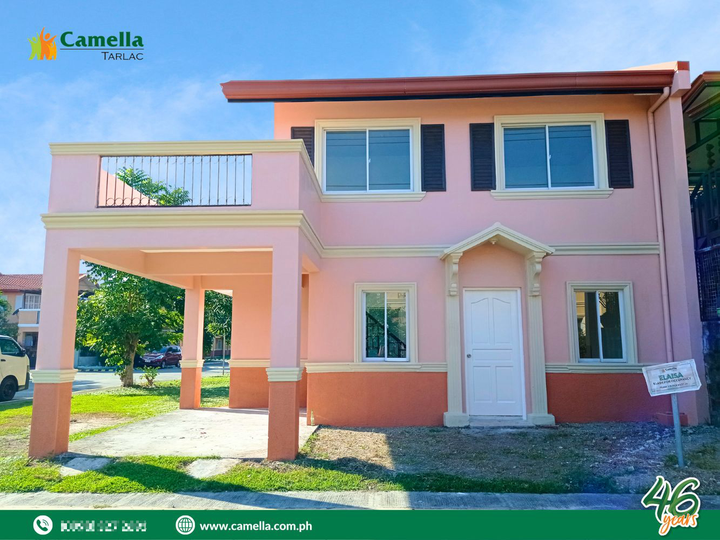 5-bedroom Single Attached House For Sale in Camella Tarlac