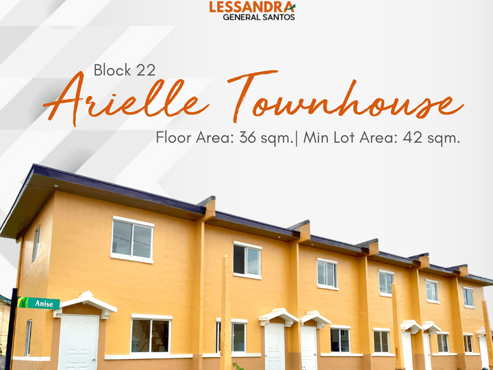 ARIELLE TOWNHOUSE BLOCK 22 READY HOME UNITS!