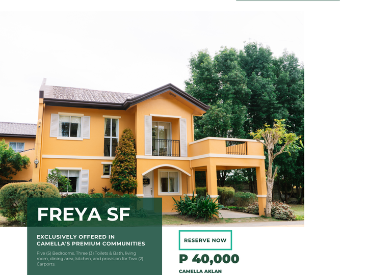 5-bedroom Single Detached House For Sale in Numancia Aklan