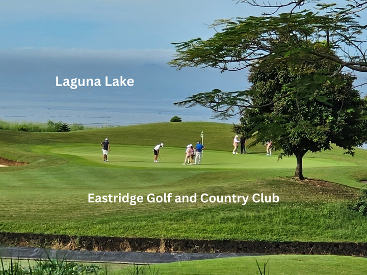 Scenic 850sqm lot overlooking Eastridge Golf Club and Laguna lake