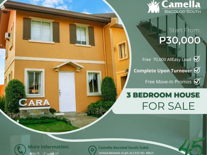 PRE SELLING Cara Unit Available in Brgy. Tangub, Bacolod City