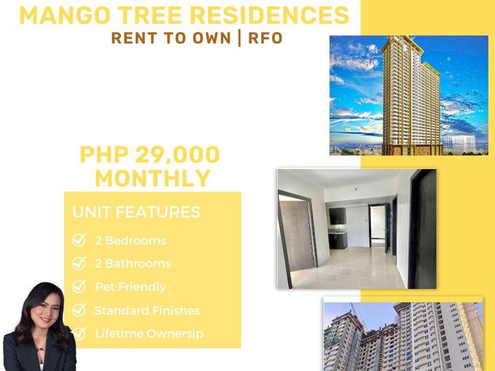 2BR BRAND NEW RENT TO OWN CONDO NEAR CUBAO, GREENHILLS & ST.LUKES Q.C