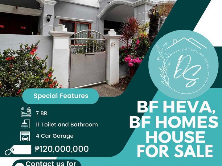 BF HEVA, BF Homes House for Sale with Swimming Pool 120M (Nego)